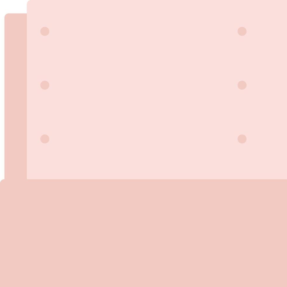 A pink folder with a white background vector