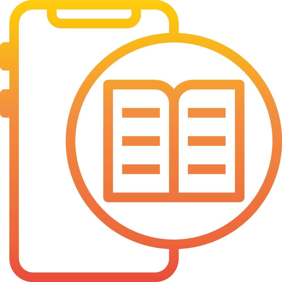A book and an open book icon on a white background vector