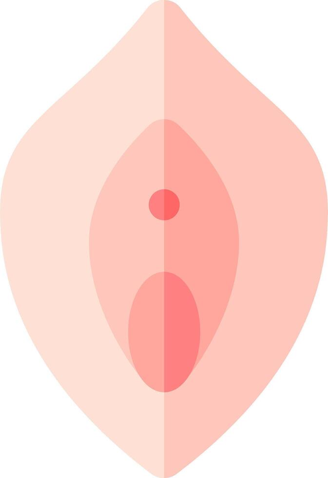 A woman's breast with a red heart on it vector