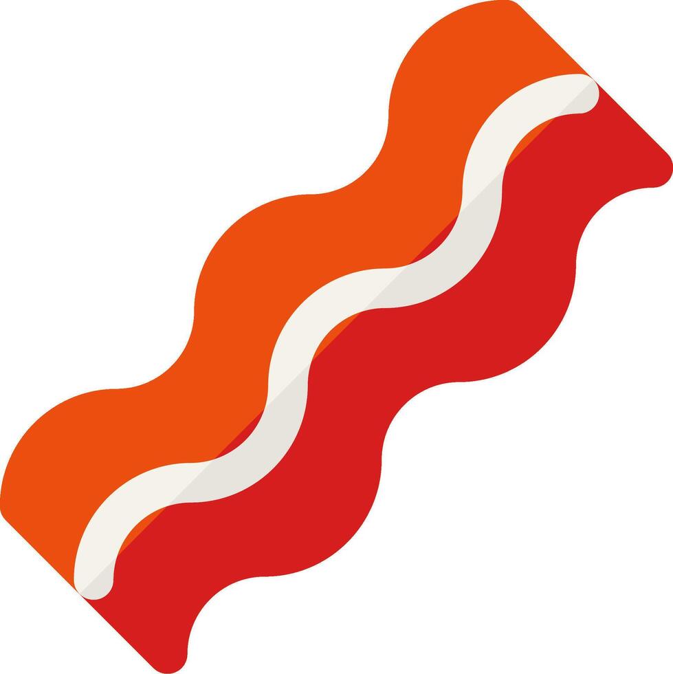 Bacon illustration design vector