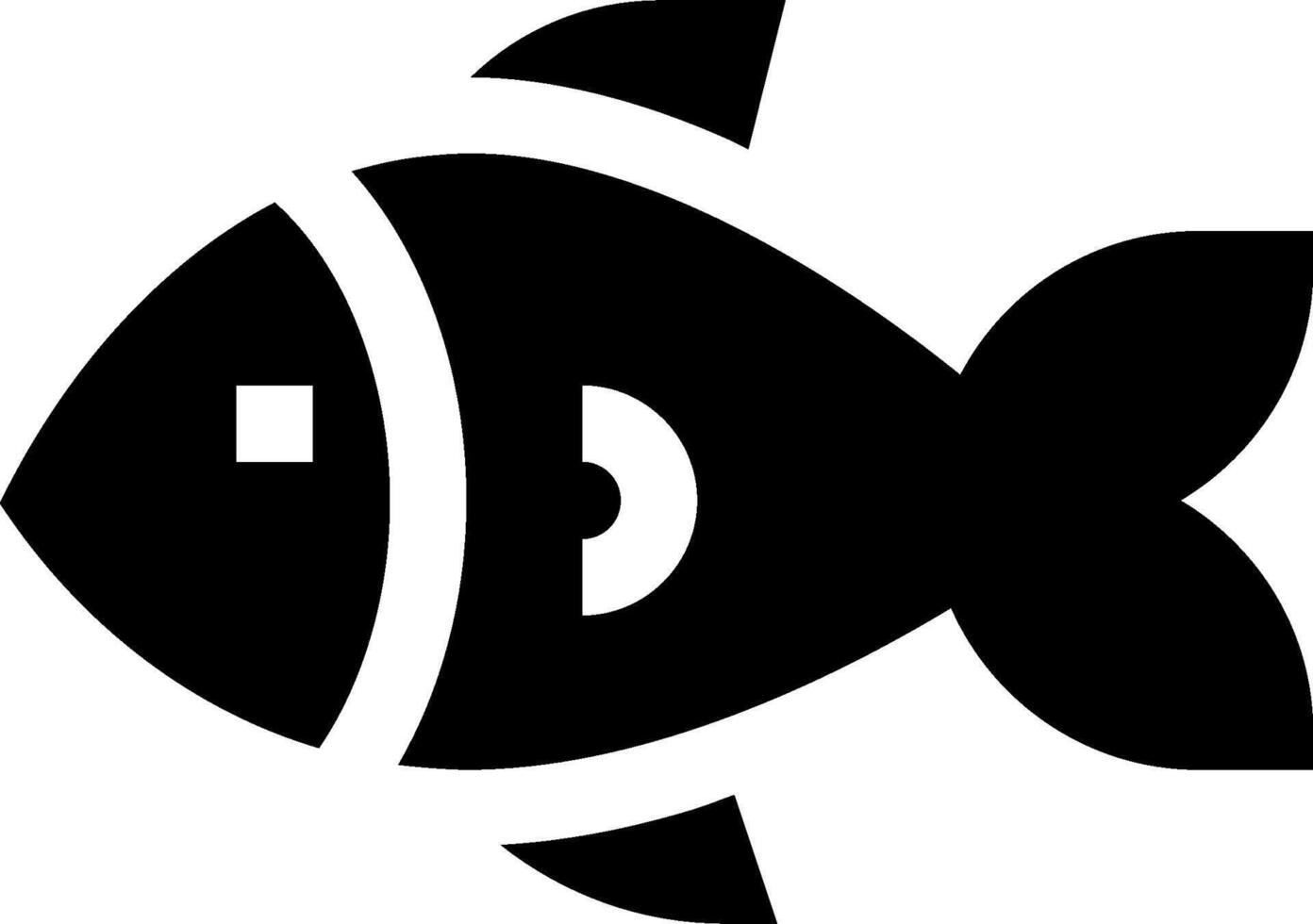 Fish illustration design vector