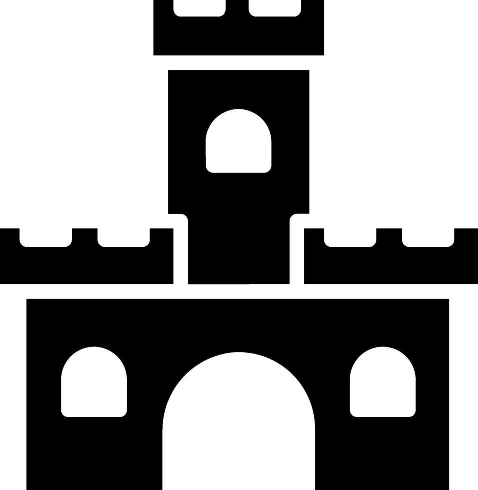 Castle icon illustration vector