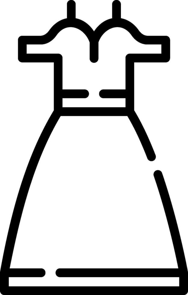 Dress icon illustration vector