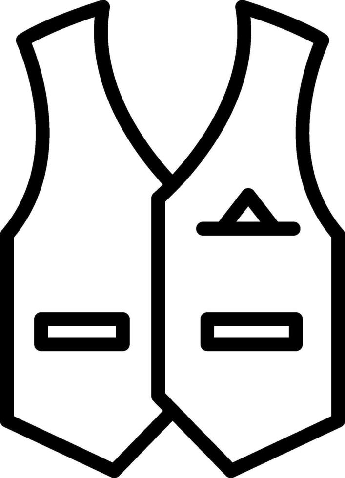 Vest illustration design vector