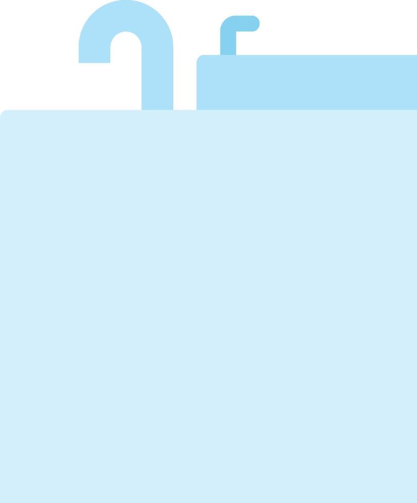 A blue umbrella with a handle and a handle vector