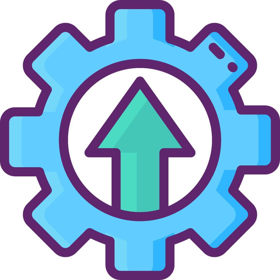 Upgrade icon illustration vector