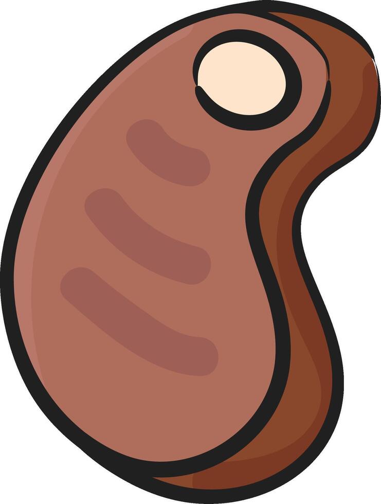 Steak clip art illustration vector