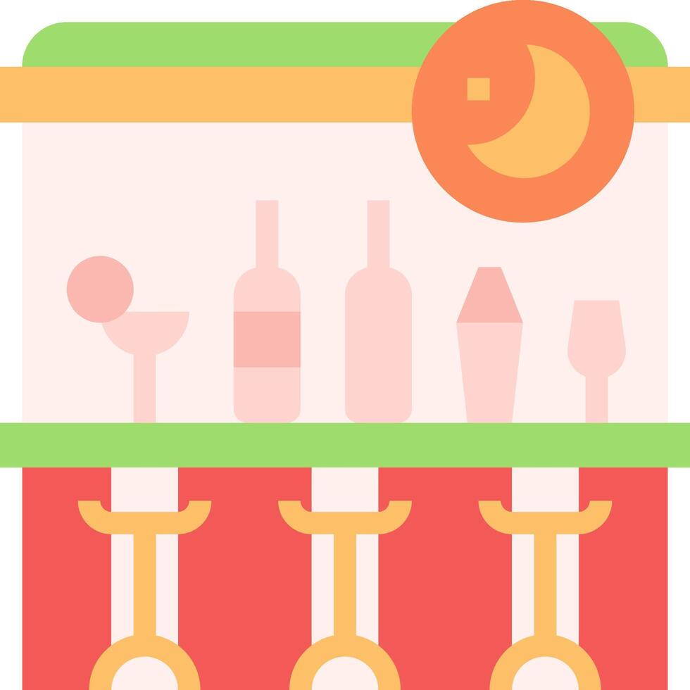 Bar illustration design vector