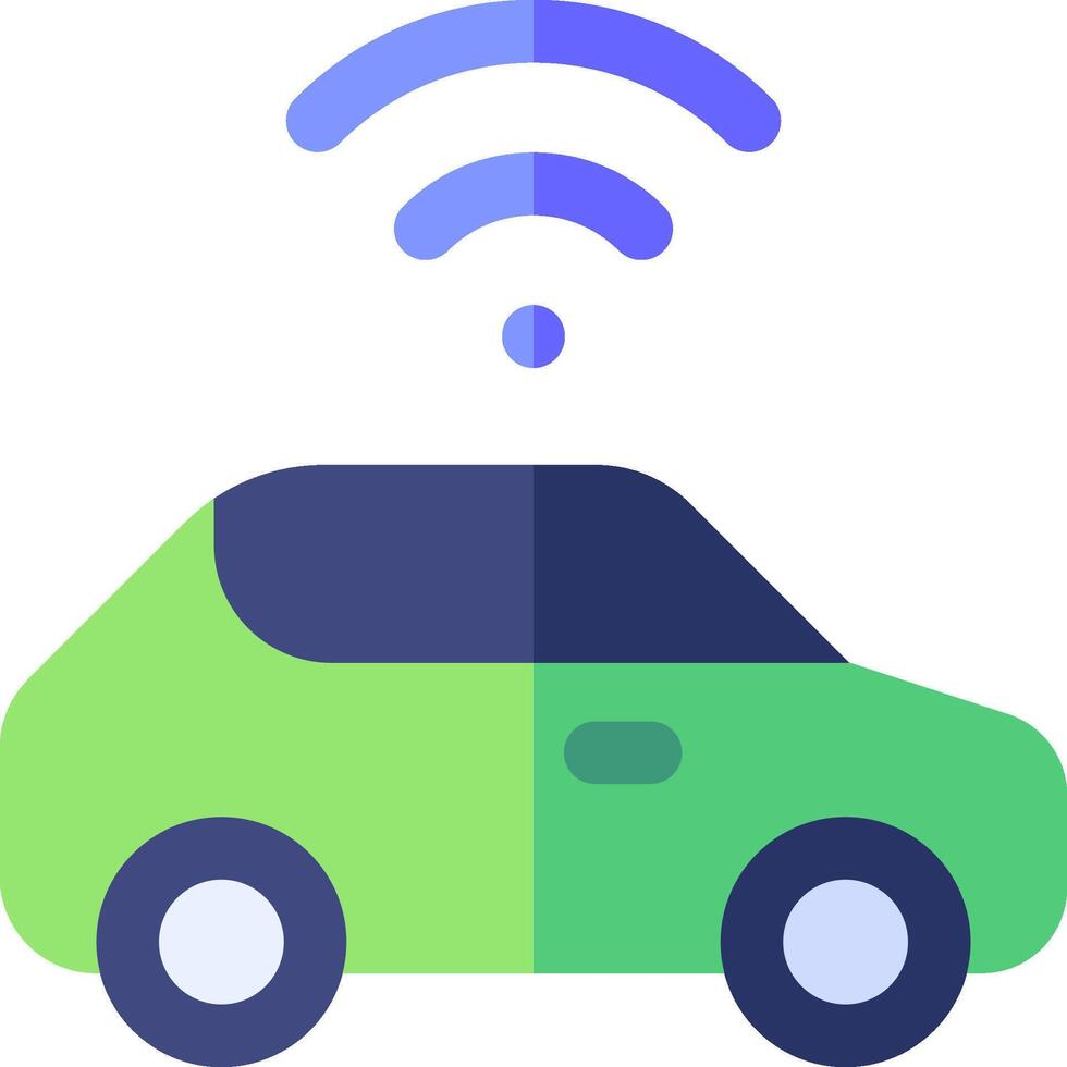 The future of electric cars vector