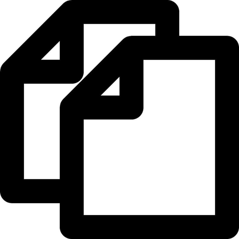 File icon with two black squares vector