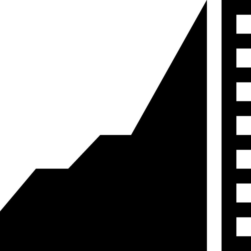 A black and white image of a film strip vector