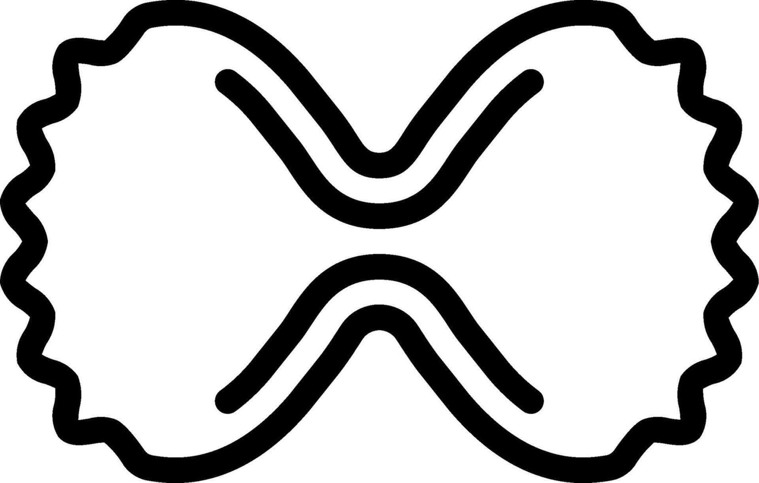 A black and white drawing of a heart vector