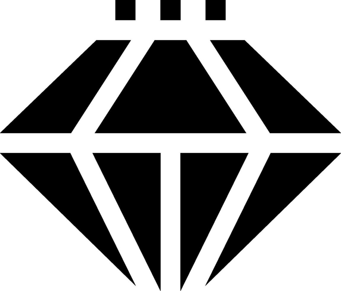 A diamond logo with a black outline vector