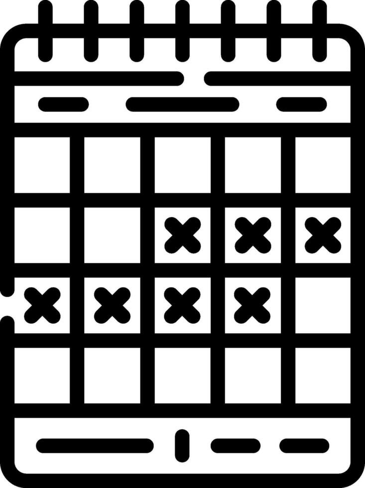 Calendar icon illustration vector