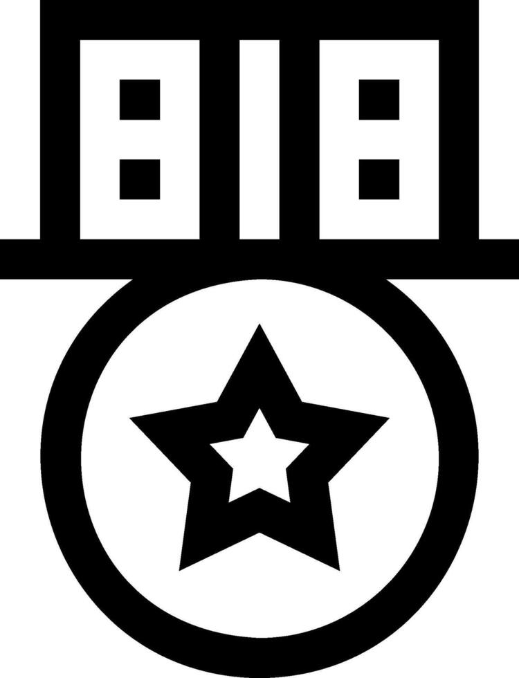 The logo for bbq, with a star in the center vector