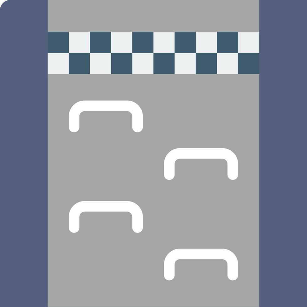A checkerboard floor with a white and blue checkerboard vector