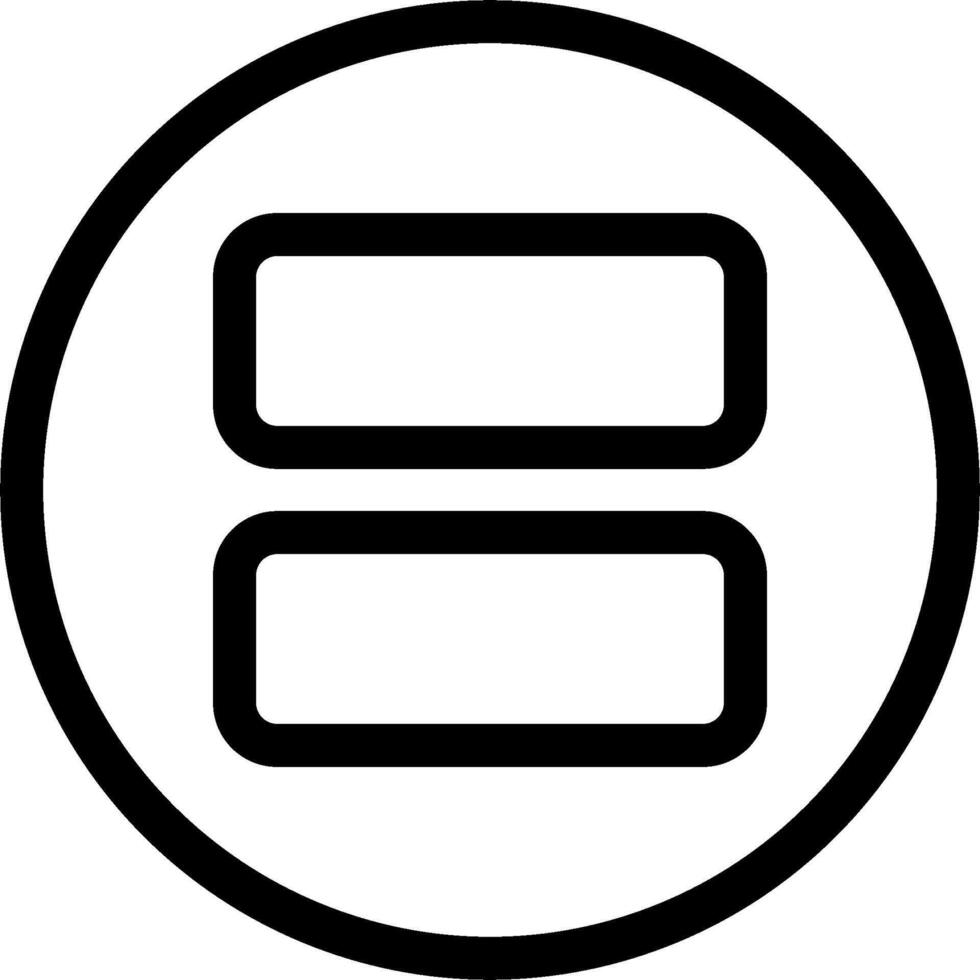 A black and white logo of two stacked boxes vector