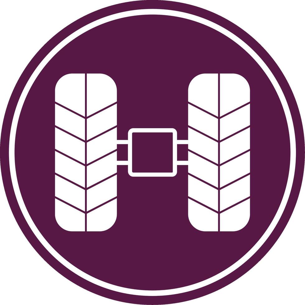 Wheel Alignment Icon vector