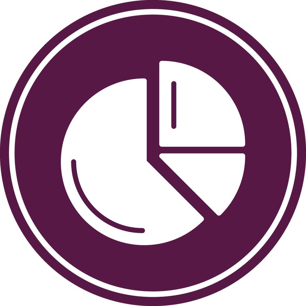 Pie Chart Icon vector