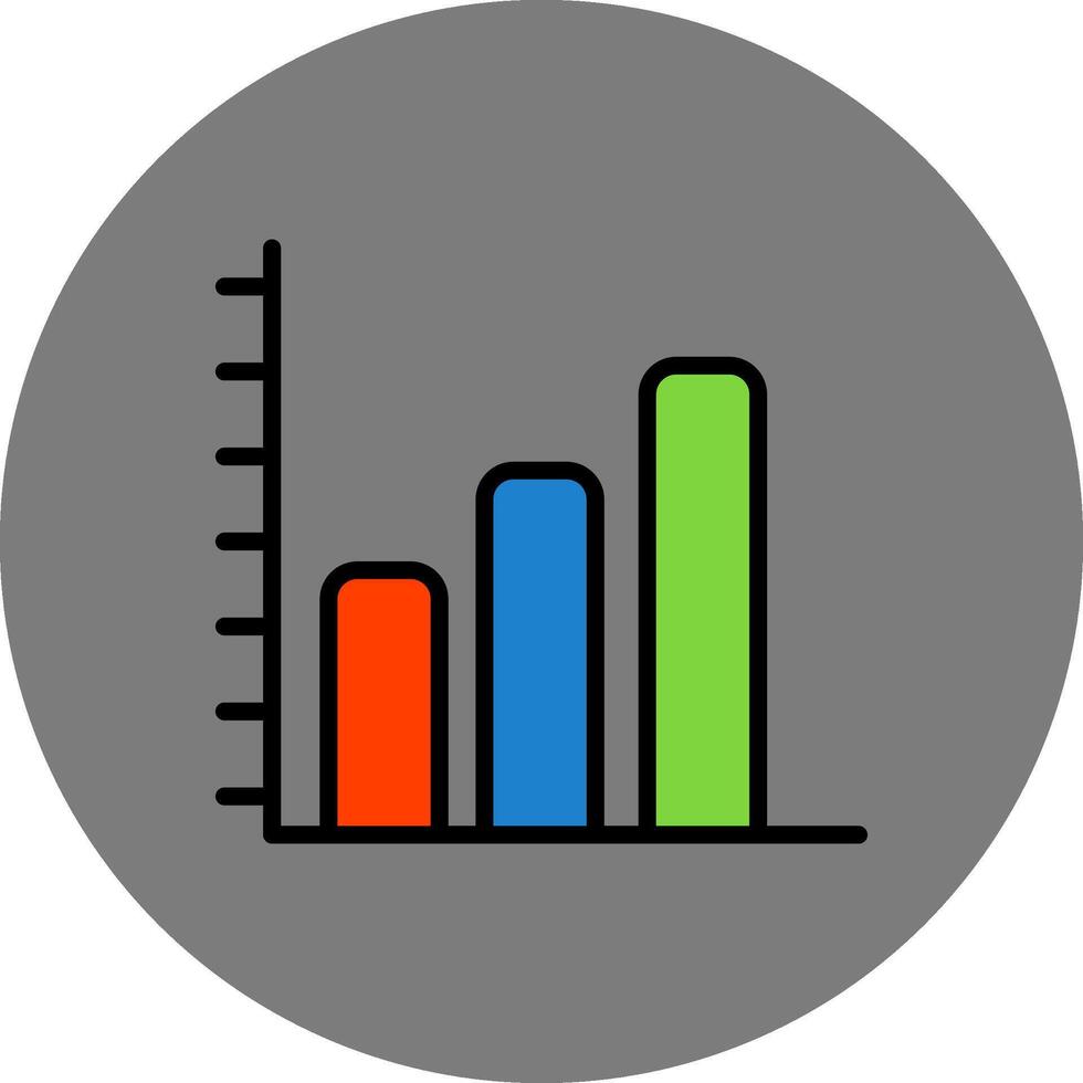 Bar Chart Icon vector