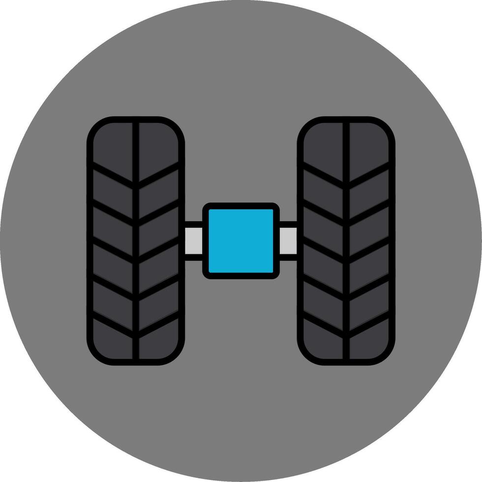 Wheel Alignment Icon vector