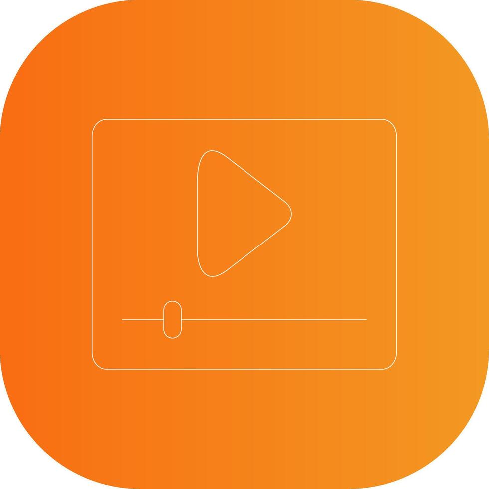 Editor Line Gradient Curve Icon vector