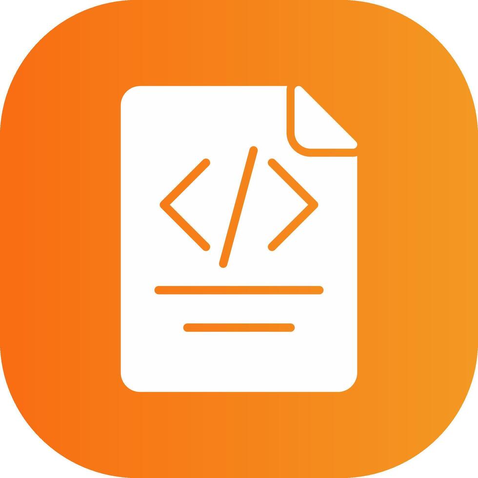 Paper Glyph Gradient Curve Icon vector