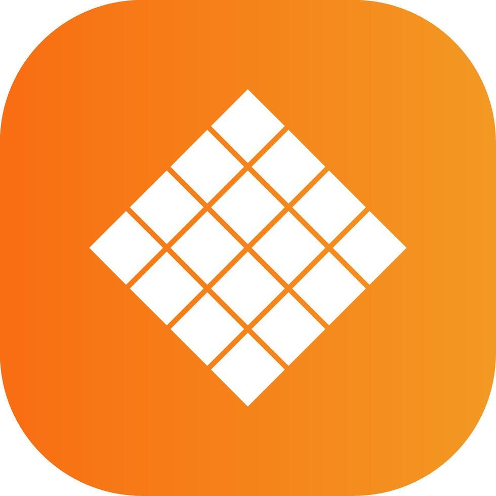 Tiles Glyph Gradient Curve Icon vector