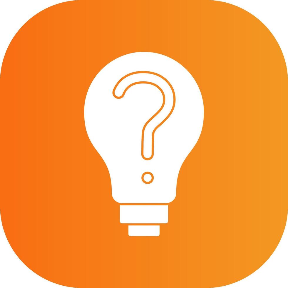 Decision Making Glyph Gradient Curve Icon vector