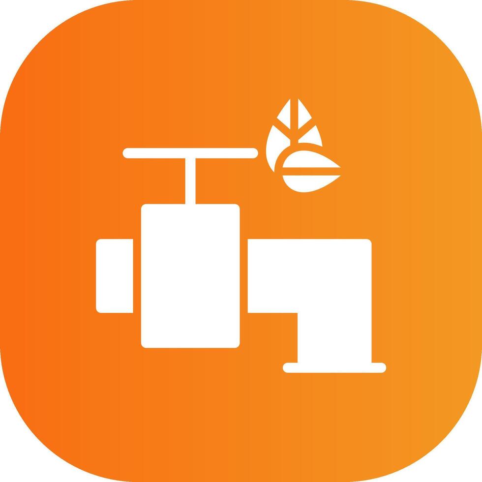 Save Water Green Filly Icon vector