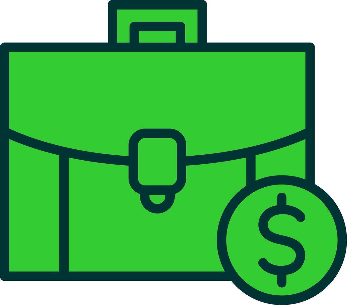 Contract Green Filly Icon vector