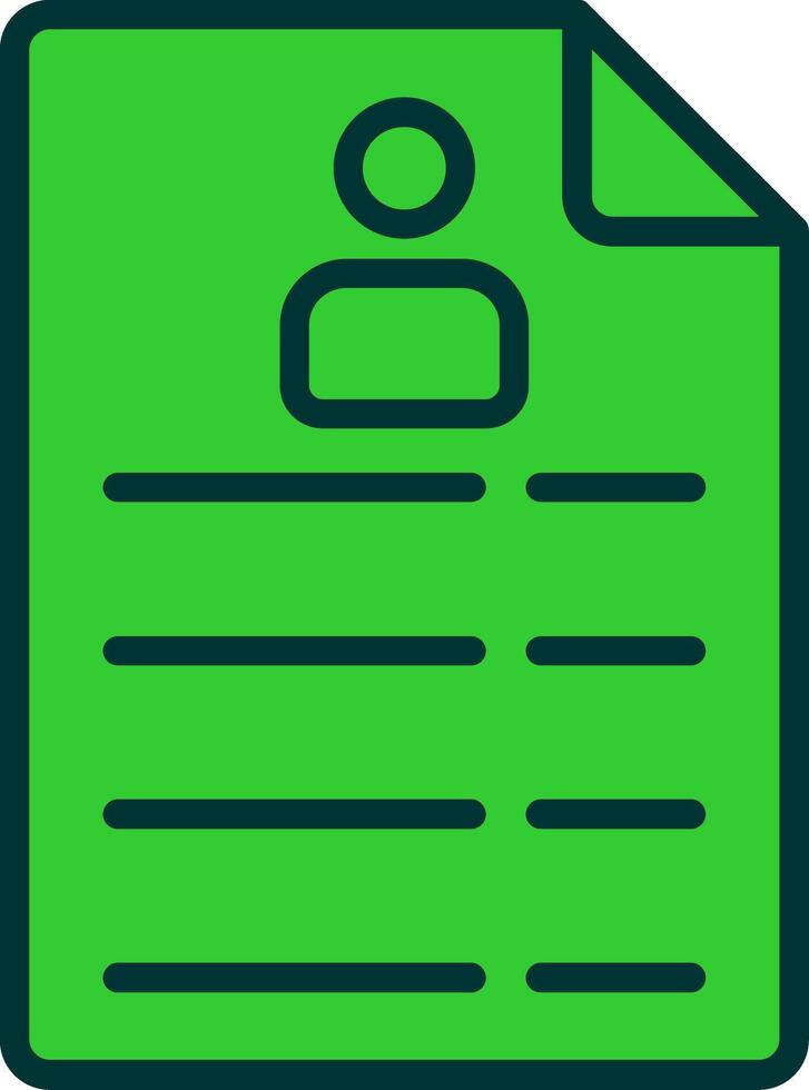 CV Green Filly Icon vector