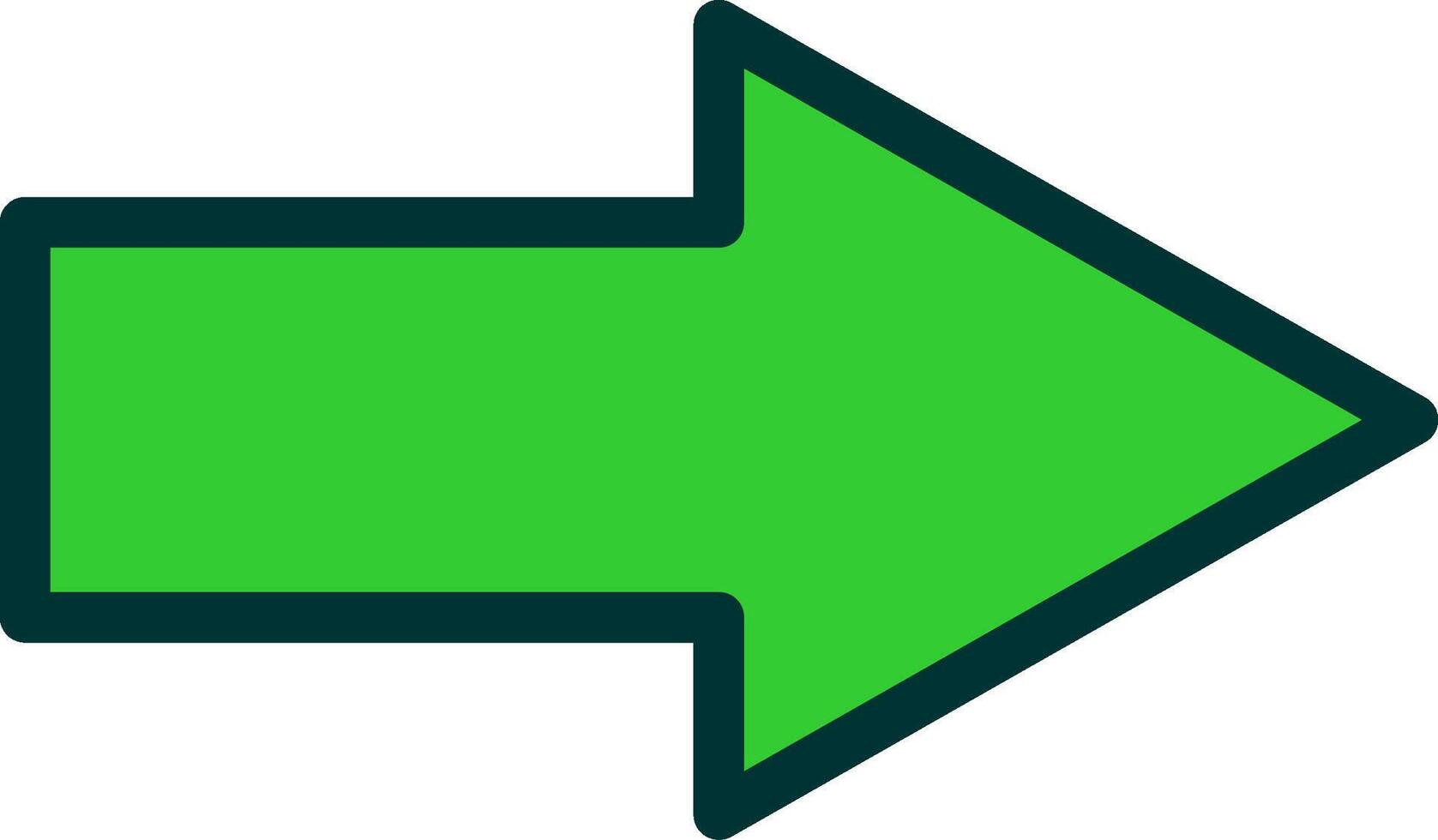 Go Green Filly Icon vector