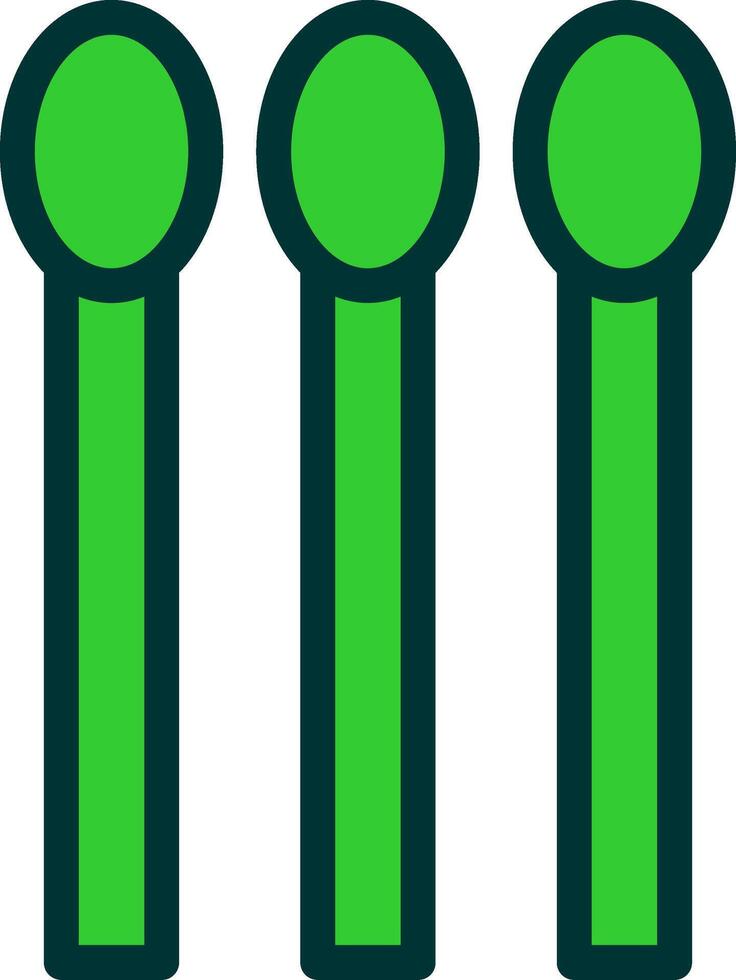 Match Green Filly Icon vector