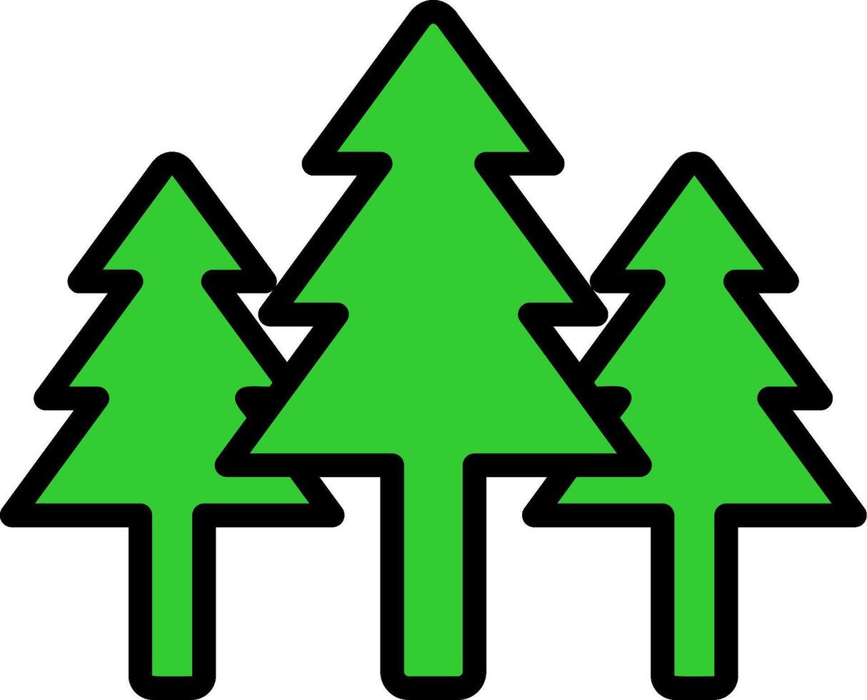 Forest Green Filly Icon vector