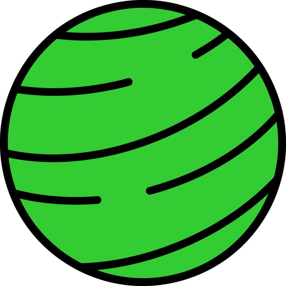 Jupiter Green Filly Icon vector