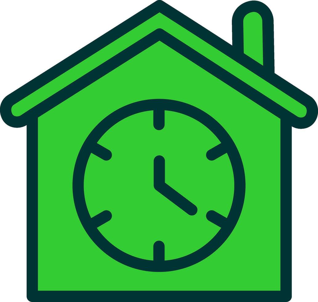 Waiting Green Filly Icon vector