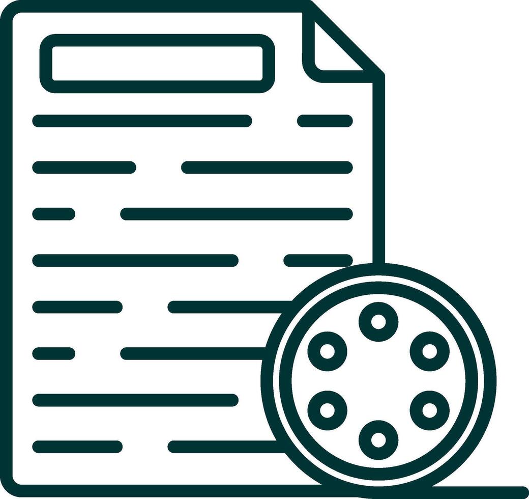 Transcript Green Filly Icon vector