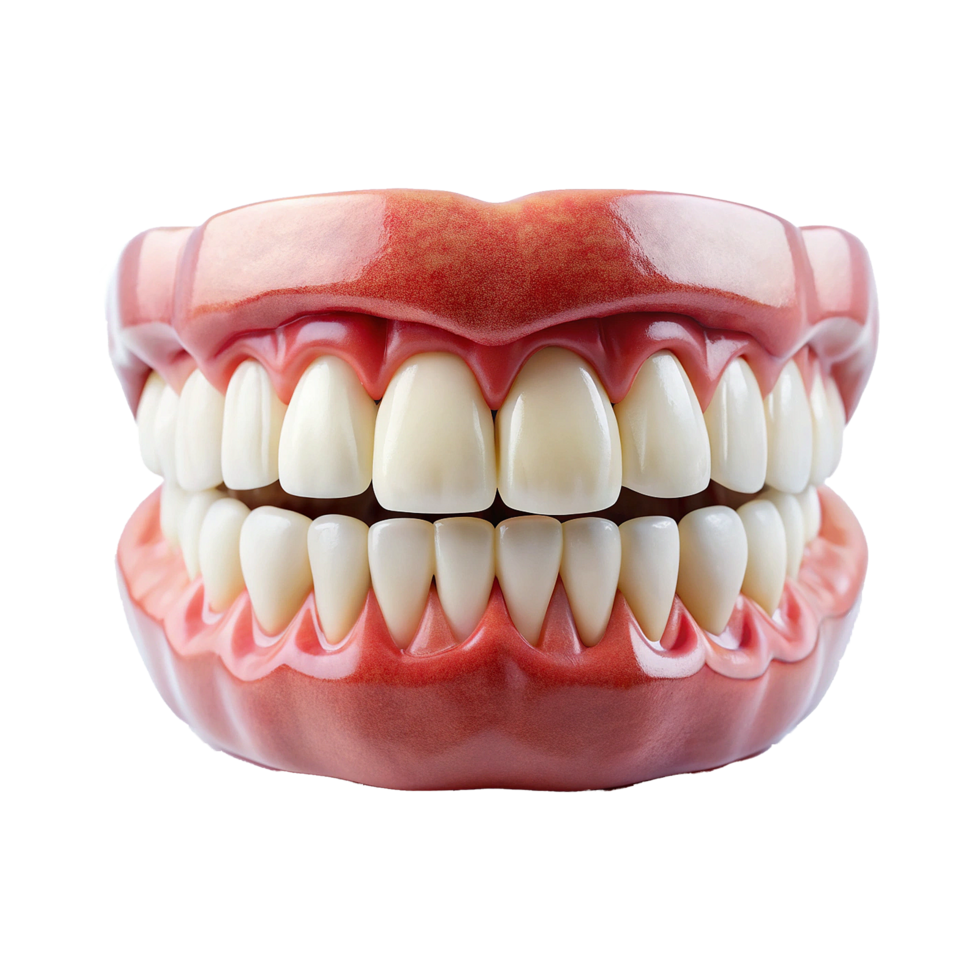 A model of a tooth with missing teeth png