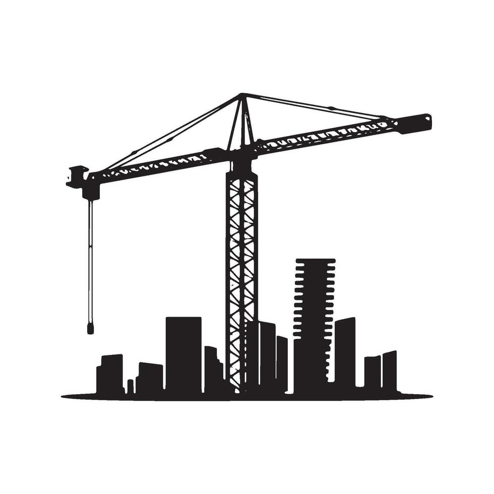 illustration icon of real estate building vector