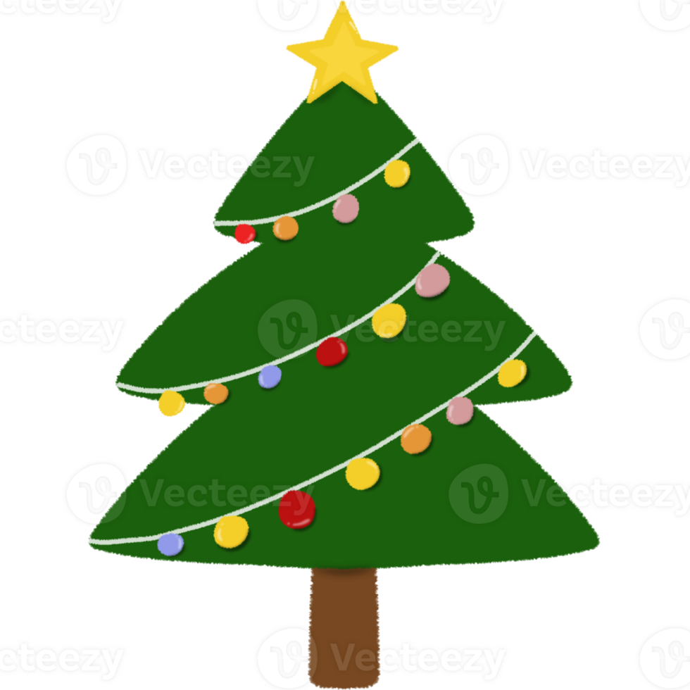 Christmas tree decorations png