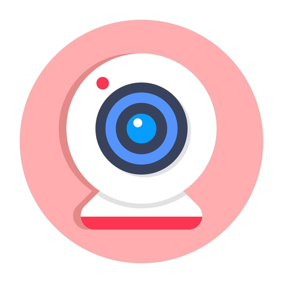 Premium design icon of webcam vector