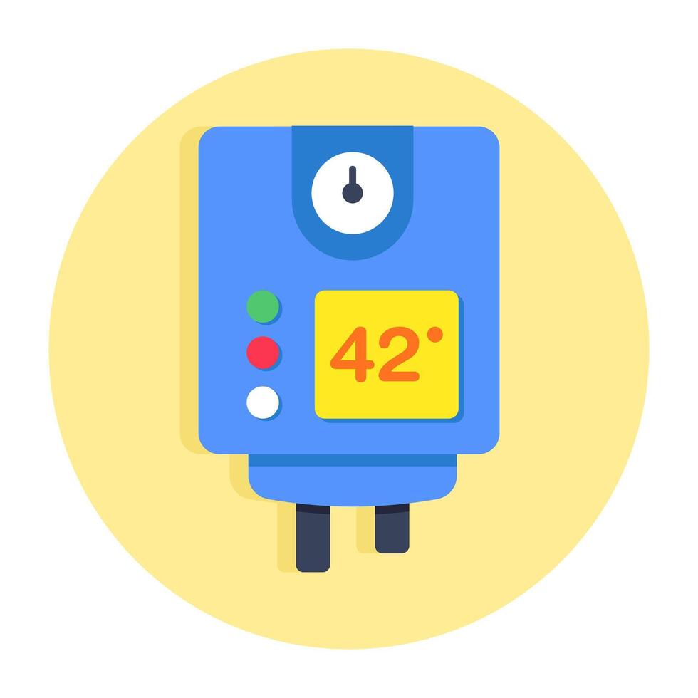 A beautiful design icon of geyser vector