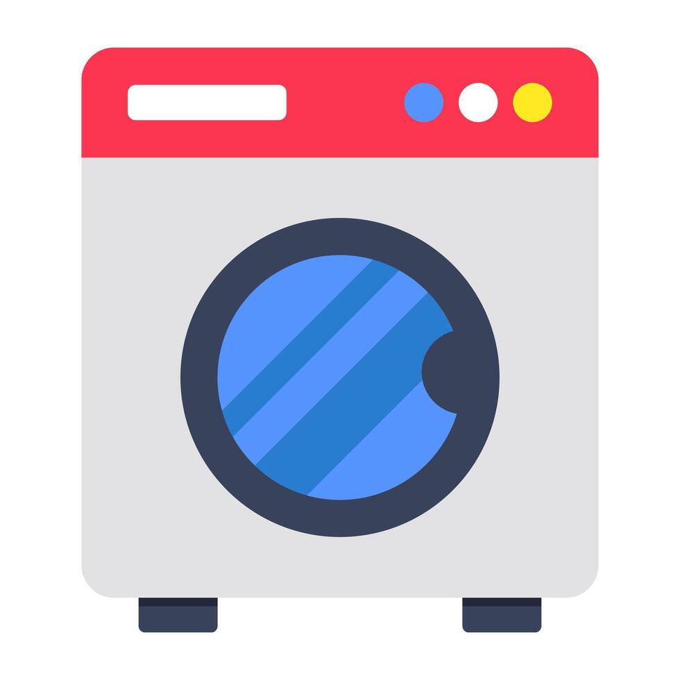 Perfect design icon of washing machine vector