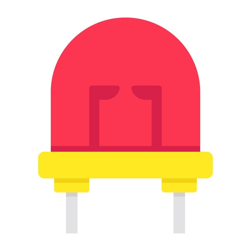 Creative design icon of capacitor vector