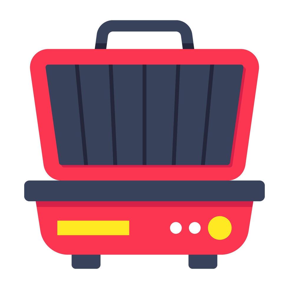 An icon design of sandwich Maker vector