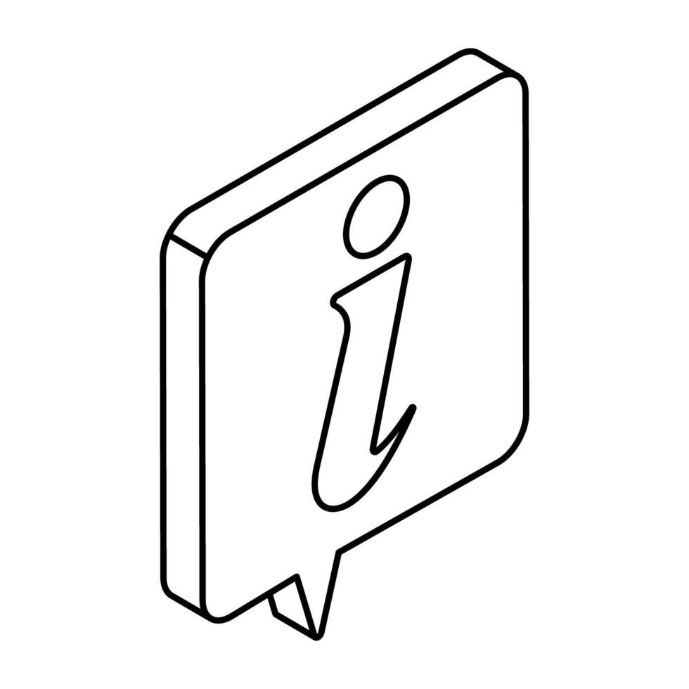 Premium design icon of information vector