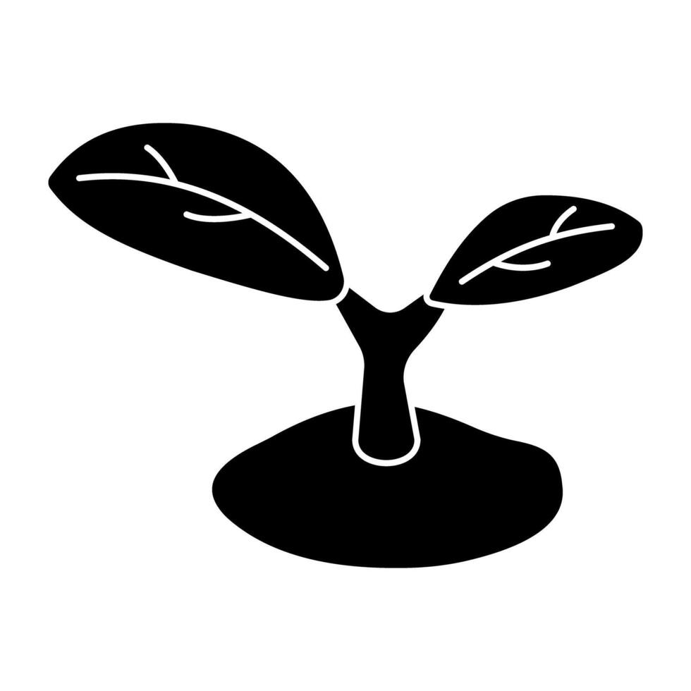 Creative design icon of leaflets vector
