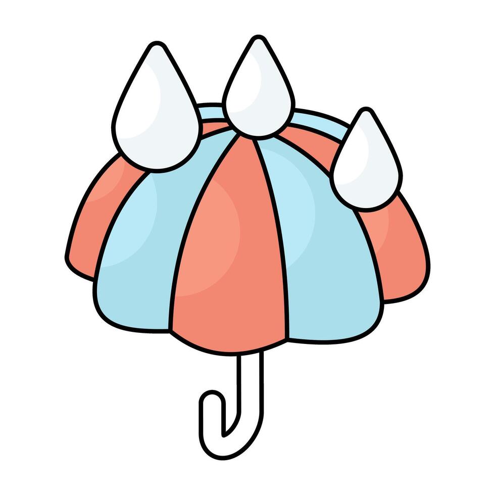 Perfect design icon of umbrella vector