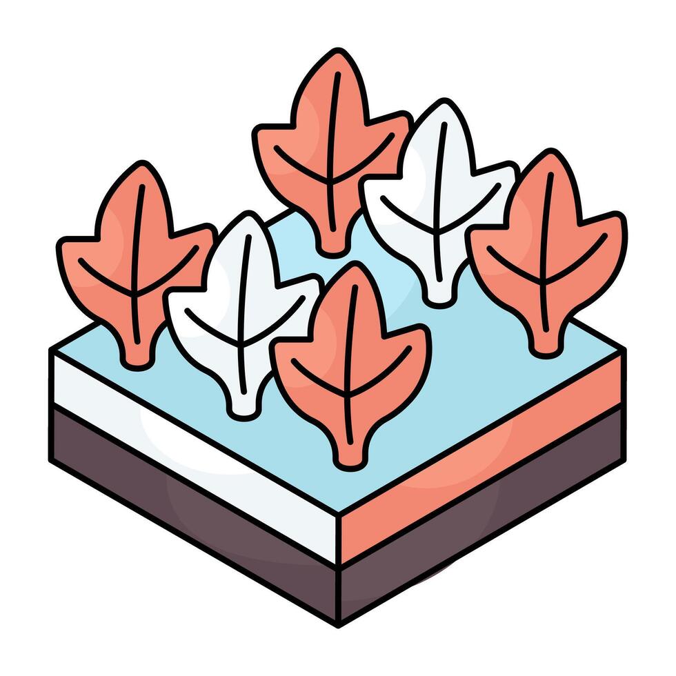 A perfect design icon of trees vector